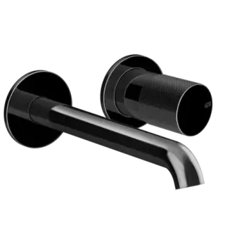 Смеситель для раковины Gessi HABITO DIAMANTATO 70688#706 цвет-black metal PVD