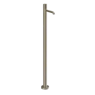 Смеситель для ванны Gessi HABITO DIAMANTATO 70695#149 цвет-finox brushed nickel