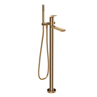 Смеситель для ванны Gessi VENTAGLIO 72028#735 цвет-warm bronze PVD