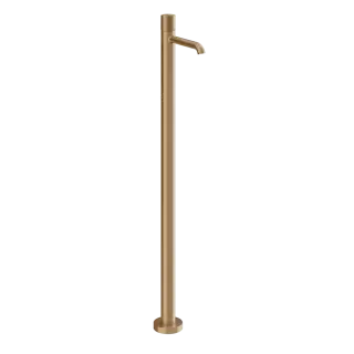 Смеситель для ванны Gessi HABITO DIAMANTATO 70695#726 цвет-warm bronze brushed PVD