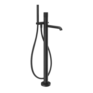 Смеситель для ванны Gessi HABITO RIGATO 70528#299 цвет-черный XL