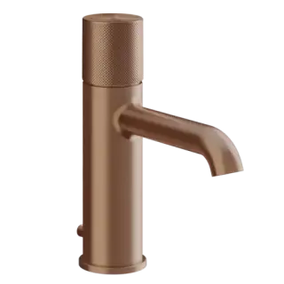 Смеситель для раковины Gessi HABITO DIAMANTATO 70601#708 цвет-браш.медь PVD