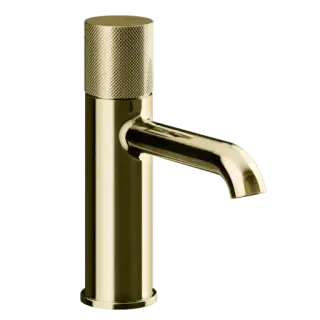 Смеситель для раковины Gessi HABITO DIAMANTATO 70602#710 цвет-латунь PVD