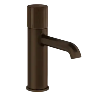 Смеситель для раковины Gessi HABITO RIGATO 70502#845 цвет-темная бронза