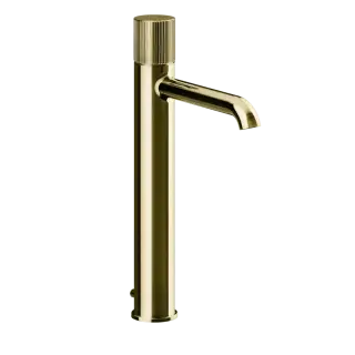 Смеситель для раковины Gessi HABITO RIGATO 70503#710 цвет-латунь PVD