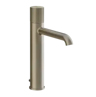 Смеситель для раковины Gessi HABITO RIGATO 70505#149 цвет-finox brushed nickel