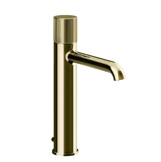 Смеситель для раковины Gessi HABITO RIGATO 70505#710 цвет-латунь PVD