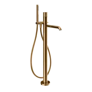 Смеситель для ванны Gessi HABITO CESELLO 70428#735 цвет-warm bronze PVD