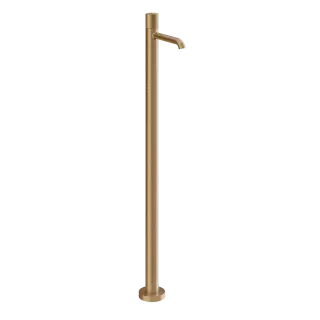 Смеситель для ванны Gessi HABITO DIAMANTATO 70495#726 цвет-warm bronze brushed PVD