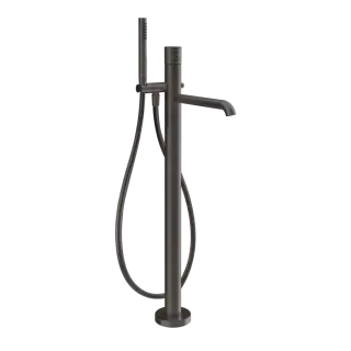 Смеситель для ванны Gessi HABITO TRAME 70328#707 цвет-black metal brushed PVD
