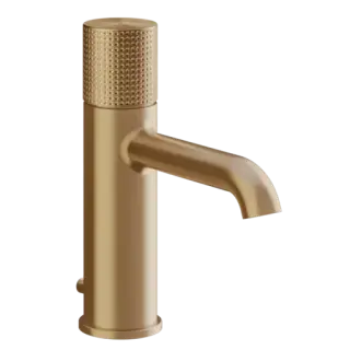 Смеситель для раковины Gessi HABITO CESELLO 70401#726 цвет-warm bronze brushed PVD