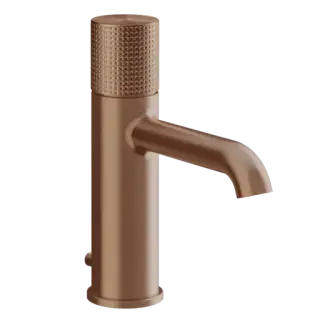 Смеситель для раковины Gessi HABITO CESELLO 70401#708 цвет-браш.медь PVD