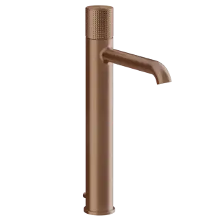 Смеситель для раковины Gessi HABITO CESELLO 70403#708 цвет-браш.медь PVD