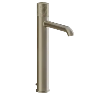 Смеситель для раковины Gessi HABITO CESELLO 70403#149 цвет-finox brushed nickel