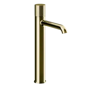 Смеситель для раковины Gessi HABITO CESELLO 70404#710 цвет-латунь PVD