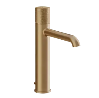 Смеситель для раковины Gessi HABITO CESELLO 70405#726 цвет-warm bronze brushed PVD