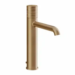 Смеситель для раковины Gessi HABITO TRAME 70305#726 цвет-warm bronze brushed PVD