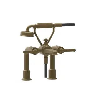 Смеситель для ванны Gessi VENTI20 65115#713 античная латунь