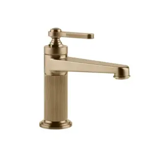 Смеситель для раковины Gessi VENTI20 65001#726 warm bronze brushed PVD