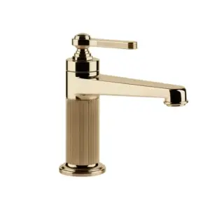 Смеситель для раковины Gessi VENTI20 65002#735 warm bronze PVD