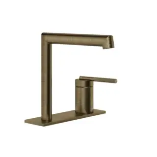 Смеситель для раковины Gessi INGRANAGGIO 63515#713 античная латунь