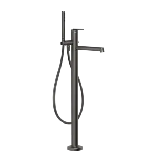 Смеситель для ванны Gessi INGRANAGGIO 63528#707 black metal brushed PVD