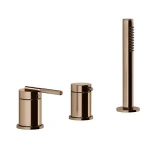 Смеситель для ванны Gessi INGRANAGGIO 63547#030 медь PVD