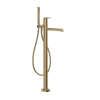 Смеситель для ванны Gessi INGRANAGGIO 63528#726 warm bronze brushed PVD