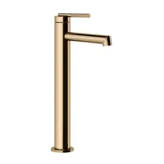 Смеситель для раковины Gessi INGRANAGGIO 63504#735 warm bronze PVD