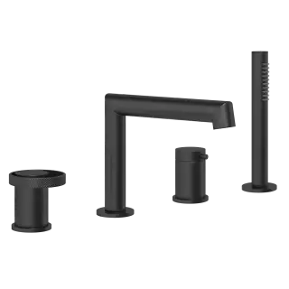 Смеситель для ванны Gessi ANELLO 63337#299 черный XL