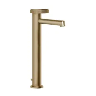 Смеситель для раковины Gessi ANELLO 63303#726 warm bronze brushed PVD