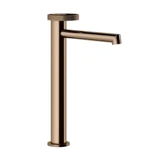 Смеситель для раковины Gessi ANELLO 63306#030 медь PVD