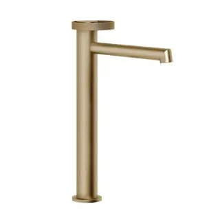 Смеситель для раковины Gessi ANELLO 63306#726 warm bronze brushed PVD