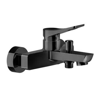 Смеситель для ванны Gessi RILIEVO 59013#706 black metal PVD