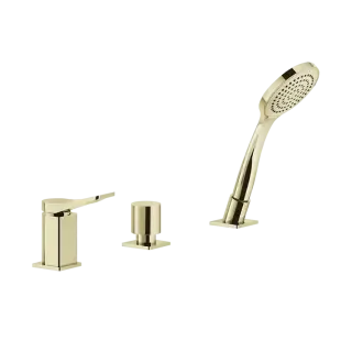 Смеситель для ванны Gessi RILIEVO 59043#710 латунь PVD