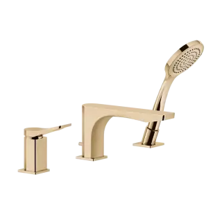 Смеситель для ванны Gessi RILIEVO 59037#735 warm bronze PVD