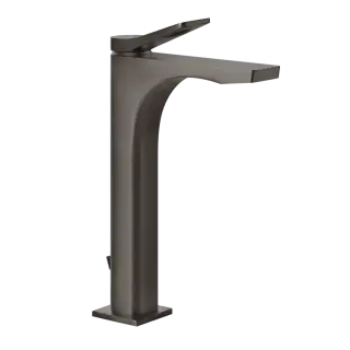 Смеситель для раковины Gessi RILIEVO 59009#707 black metal brushed PVD