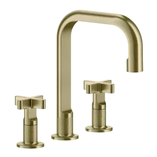 Смеситель для раковины Gessi INCISO 58114#727 браш.латунь PVD