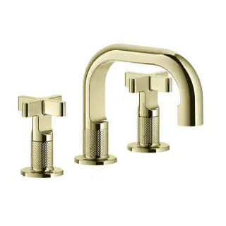 Смеситель для раковины Gessi INCISO 58112#710 латунь PVD