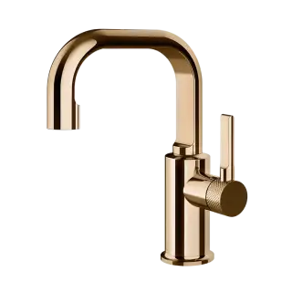 Смеситель для раковины Gessi INCISO 58009#735 warm bronze PVD