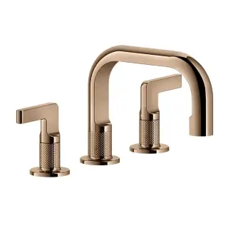 Смеситель для раковины Gessi INCISO 58011#030 медь PVD