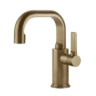 Смеситель для раковины Gessi INCISO 58009#726 warm bronze brushed PVD