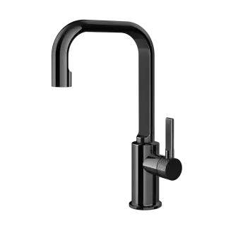 Смеситель для раковины Gessi INCISO 58006#706 black metal PVD