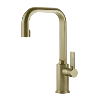 Смеситель для раковины Gessi INCISO 58006#727 браш.латунь PVD
