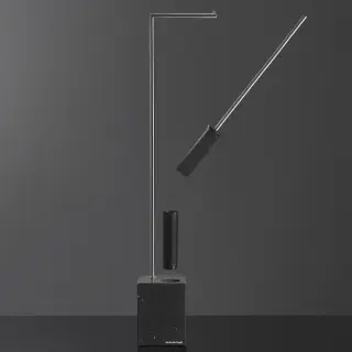 Ершик туалетный Antonio Lupi BIVIOCOMBI BIVIOCOMBI1 база NERO MARQUINIA/NERO GOFFRATO-545