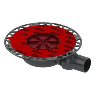 Сифон низкий горизонтальный DN50 Tece Drainpoint S