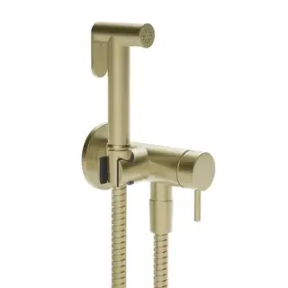 Гигиенический душ Gessi 45130#727 цвет-браш.латунь PVD
