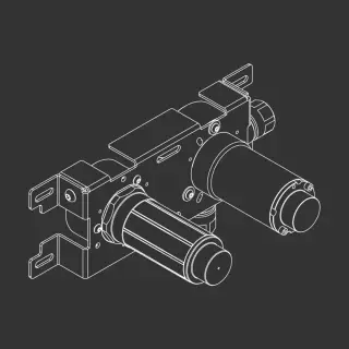 Встраиваемая часть смесителя