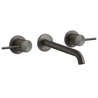 Смеситель для раковины Gessi GESSI 316 54094#707 цвет-Black Metal Brushed PVD