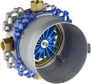 Скрытая часть смесителя